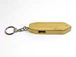 Eleganter langer Holz USB-Stick mit Logo