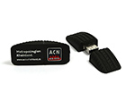 Individueller Rheinland Reifen USB-Stick mit Reifenprofil