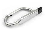 Praktischer Karabiner USB-Stick für Schlüsselringe