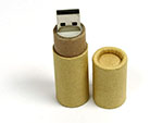 Runder Pappe Papier USB-Stick