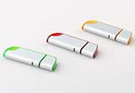 Klassischer USB-Stick aus Aluminium in vielen Farben mit Logo gravur