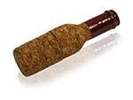 USB-Stick Weinflasche aus Kork mit Logo