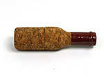 USB-Stick Weinflasche aus Korkenmit Logo