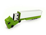 USB Struck LKW Stick mit Logo Druck oder Gravur