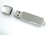 Edler Vollmetall USB Stick zum gravieren mit eigenem Logo zum Wiederverkauf