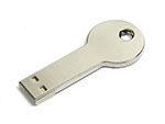 Runder Schlüssel USB-Stick mit Logo