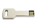 Eckiger Schlüsselbund USB-Stick mit Logo