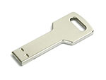 Eckiger Schlüsselbund USB-Stick mit Logo