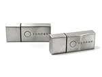 Metall USB Stick mit Logodruck gravierbar Gravur des Logos