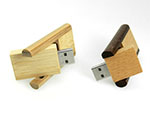 ökologischer Holz USB Stick mit Logo bedrucken
