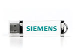 Siemens Crystal USB-Stick mit Logo bedruckt