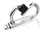 Werbeartikel USB-Stick als Karabiner